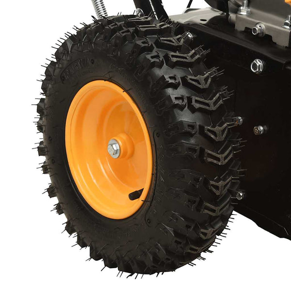 vidaXL 2-in-1 Snow Blower and Sweeper Petrol Powered 6.5 HP