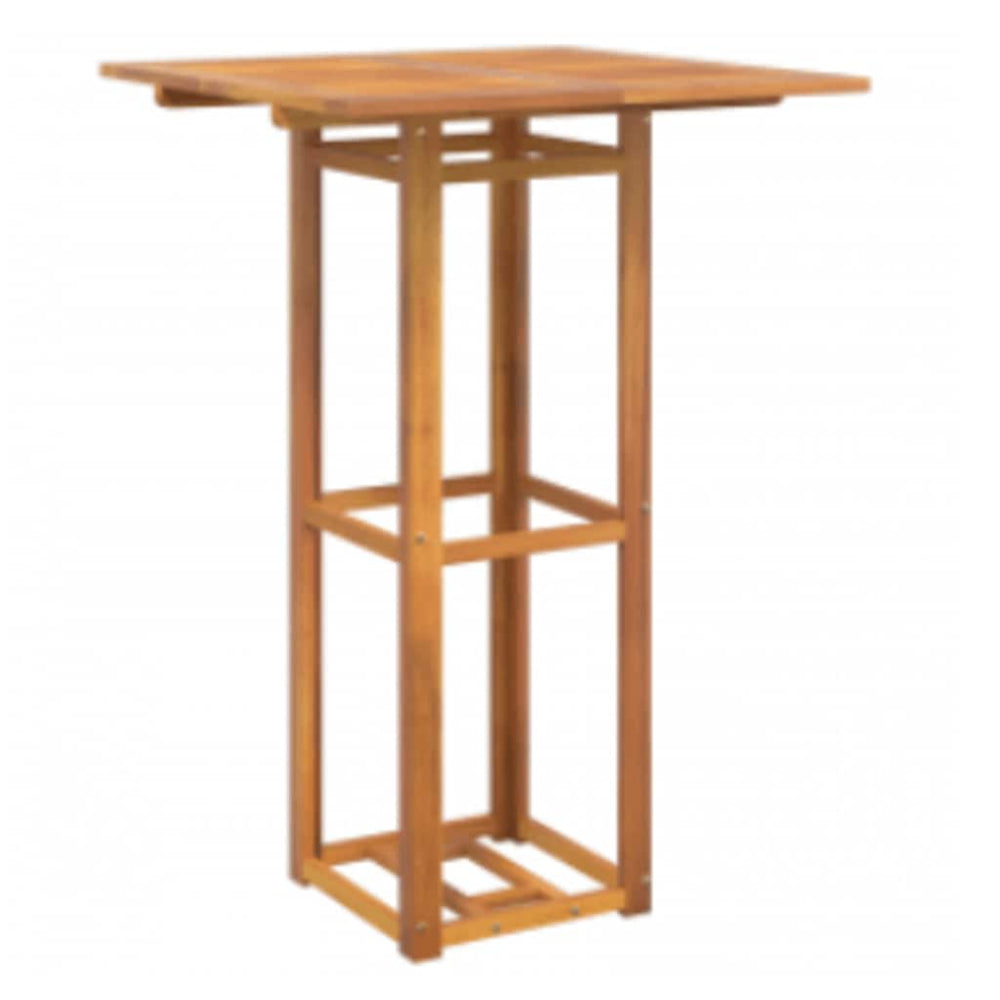 vidaXL Bistro Table 75x75x110 cm Solid Acacia Wood