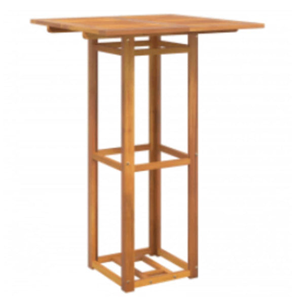 vidaXL Bistro Table 75x75x110 cm Solid Acacia Wood