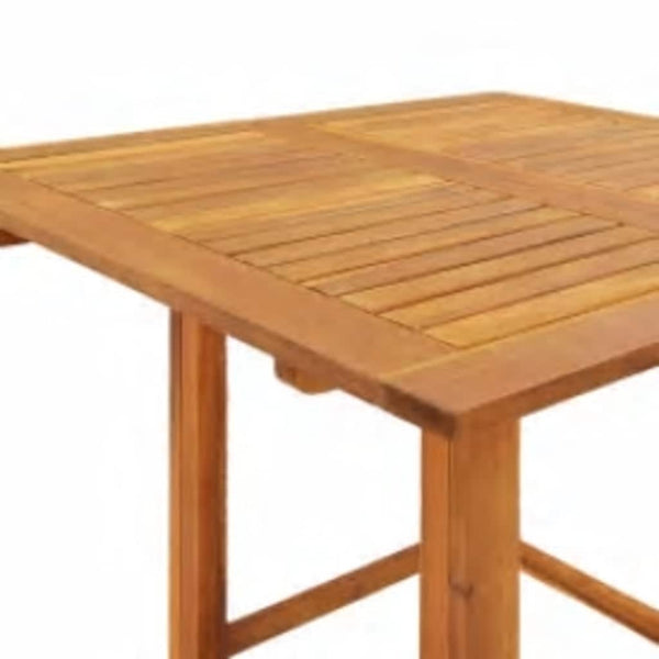 vidaXL Bistro Table 75x75x110 cm Solid Acacia Wood
