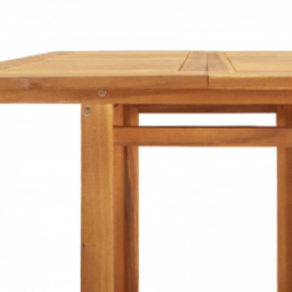 vidaXL Bistro Table 75x75x110 cm Solid Acacia Wood