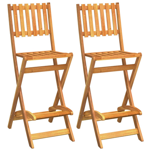 vidaXL 3-Piece Garden Bar Set Solid Acacia Wood