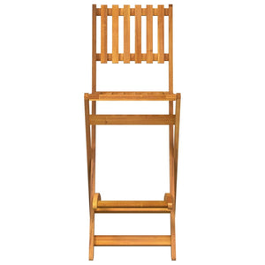 vidaXL 3-Piece Garden Bar Set Solid Acacia Wood