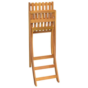 vidaXL 3-Piece Garden Bar Set Solid Acacia Wood