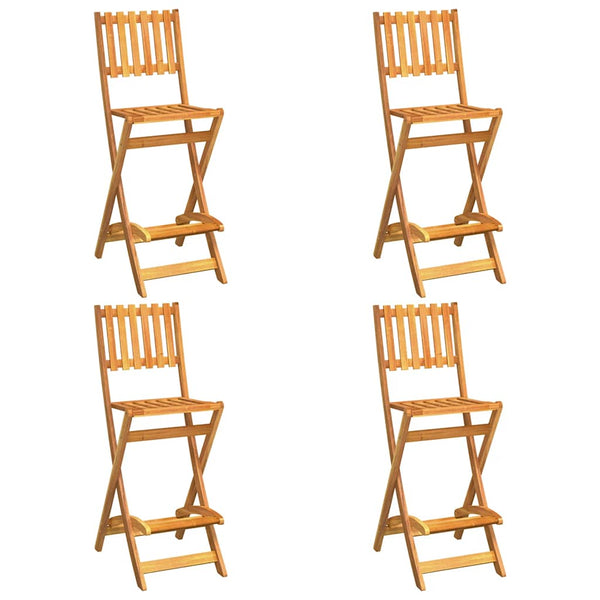 vidaXL 5-Piece Acacia Wood Garden Bar Set