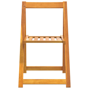 vidaXL Folding Garden Chairs 6 pcs. Solid Acacia Wood