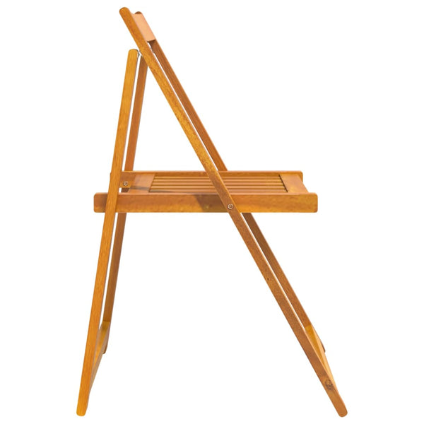 vidaXL Folding Garden Chairs 6 pcs. Solid Acacia Wood