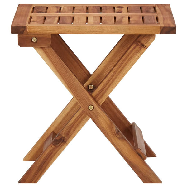 vidaXL Sun Loungers 2 pcs. with Table Solid Acacia Wood
