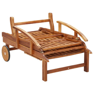 vidaXL Sun Loungers 2 pcs. Solid Acacia Wood