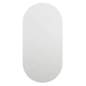 vidaXL Mirror with LED Lights 40x20 cm Glass Oval