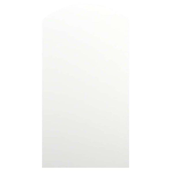 vidaXL Mirror with LED Lights 90x45 cm Glass Arched