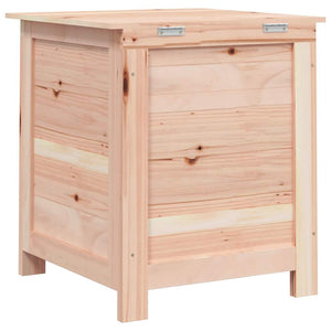 vidaXL Outdoor Cushion Box 50x50x56 cm Solid Firwood