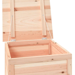 vidaXL Outdoor Cushion Box 50x50x56 cm Solid Firwood