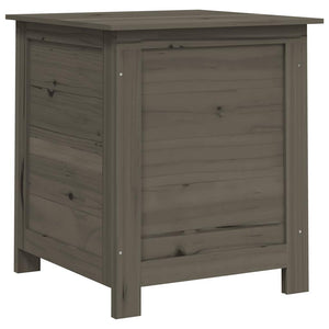 vidaXL Outdoor Cushion Box Anthracite 50x50x56 cm Solid Firwood