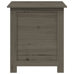 vidaXL Outdoor Cushion Box Anthracite 50x50x56 cm Solid Firwood
