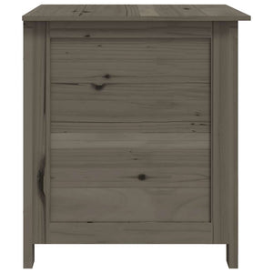 vidaXL Outdoor Cushion Box Anthracite 50x50x56 cm Solid Firwood