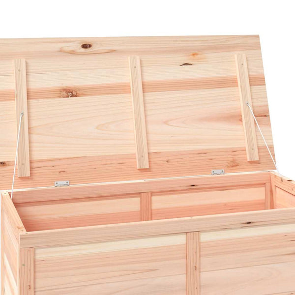 vidaXL Outdoor Storage Box 100x50x56 cm Solid Firwood