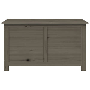 vidaXL Outdoor Cushion Box Anthracite 100x50x56 cm Solid Fir Wood