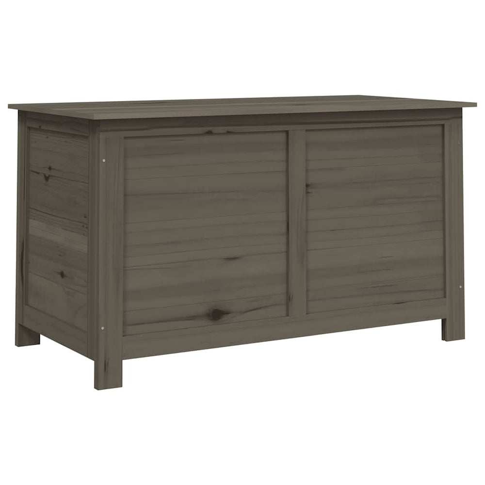 vidaXL Outdoor Storage Bench Brown 100x50x56 cm Solid Fir Wood