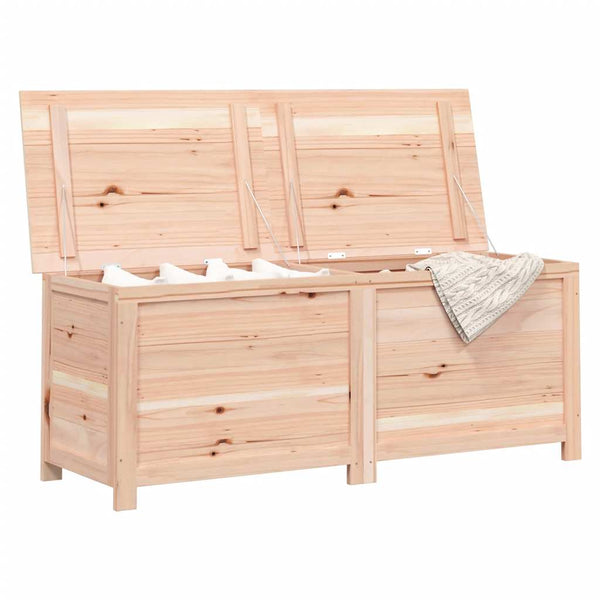 vidaXL Outdoor Cushion Box 150x50x56 cm Solid Fir Wood