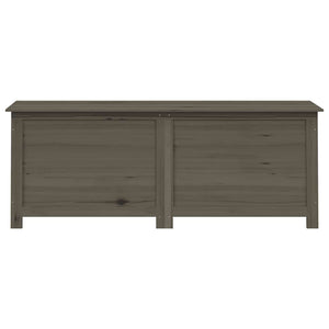 vidaXL Outdoor Storage Box Anthracite 150x50x56 cm Solid Fir Wood