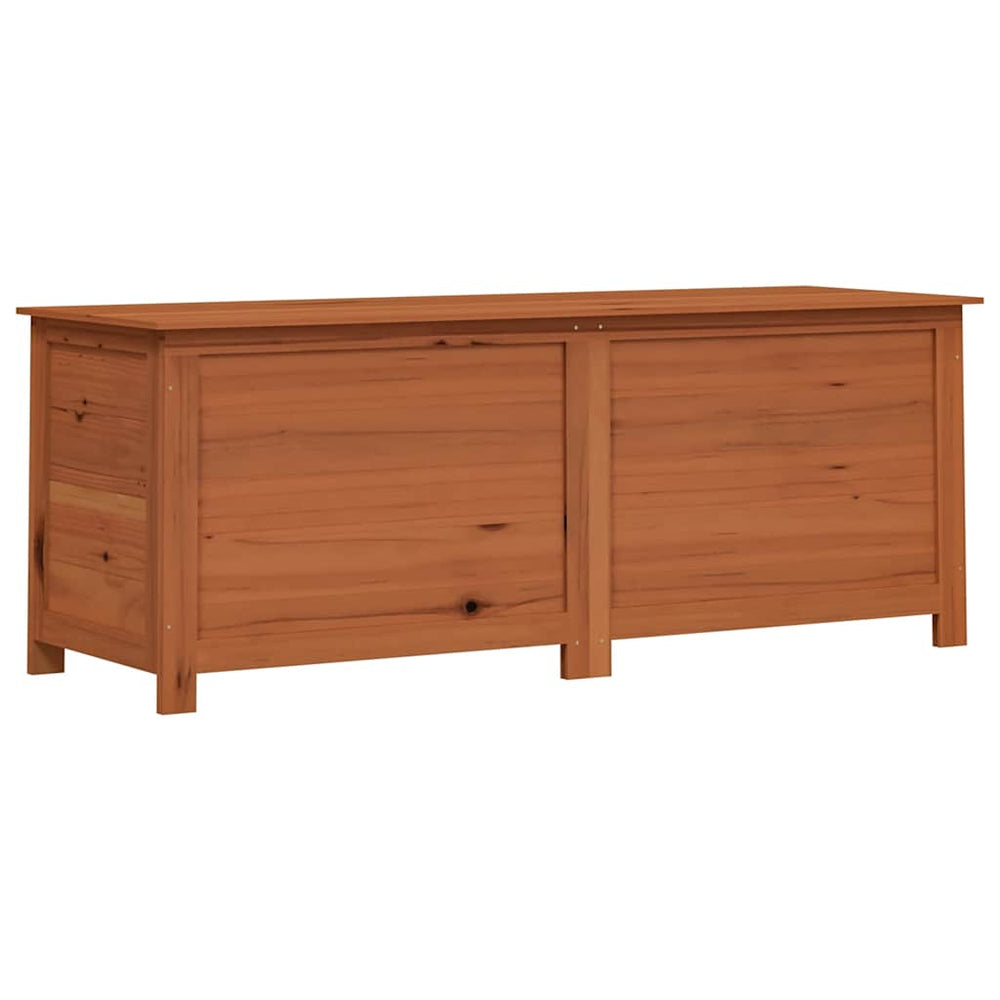 vidaXL Outdoor Storage Box Brown 150x50x56 cm Solid Fir Wood