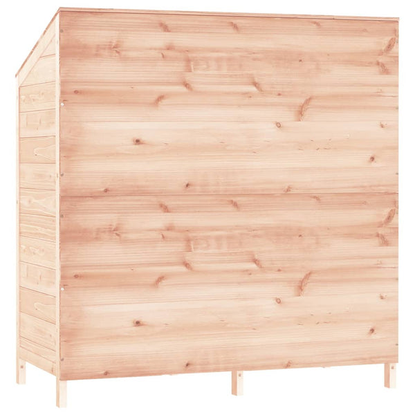 vidaXL Garden Shed 102x52x112 cm Solid Fir Wood