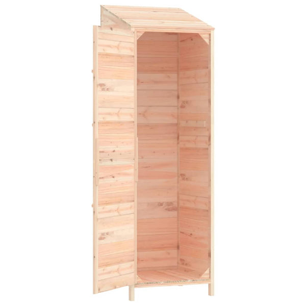 vidaXL Garden Storage Shed 55x52x174.5 cm Solid Fir Wood
