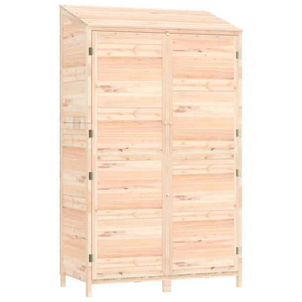 vidaXL Tool Shed 102x52x174.5 cm Solid Firwood