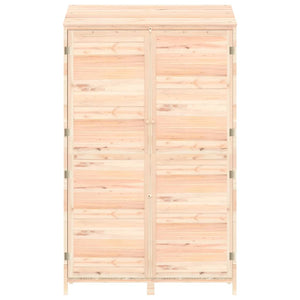 vidaXL Tool Shed 102x52x174.5 cm Solid Firwood