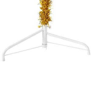Goldener Halb-Weihnachtsbaum 210cm