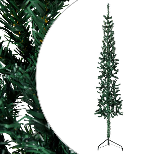 Halb Weihnachtsbaum Grün 180cm