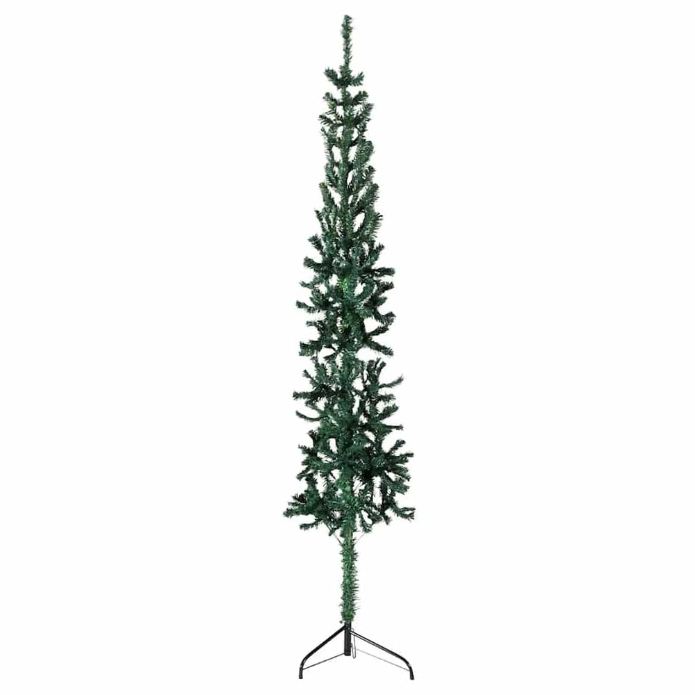 Halb Weihnachtsbaum Grün 210cm