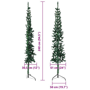 Halb Weihnachtsbaum Grün 240cm