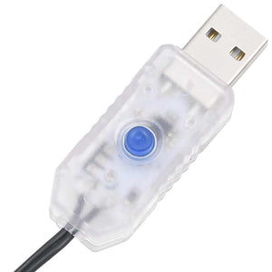 vidaXL 150 LED String Lights Cold White 15 m PVC