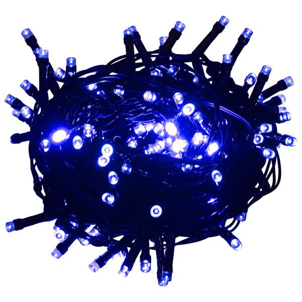 vidaXL LED String Lights with 300 LEDs Blue 30 m PVC