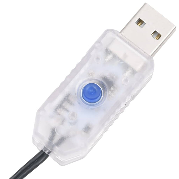 vidaXL 400 LED Pastel Multicolor String Lights 40 m PVC