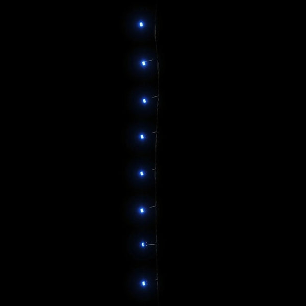 vidaXL LED String Lights with 600 LEDs Blue 60 m PVC
