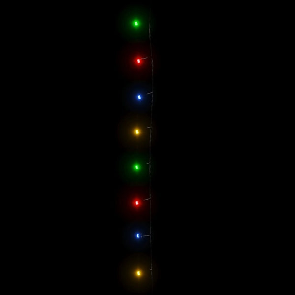 vidaXL 600-LED Multicolour String Lights 60 m PVC