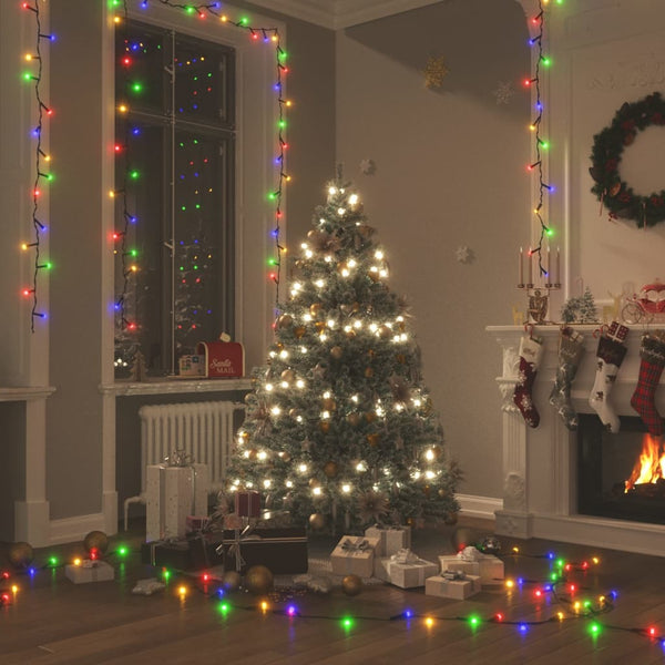 vidaXL 1000 LED String Lights Multicolour 100 m PVC