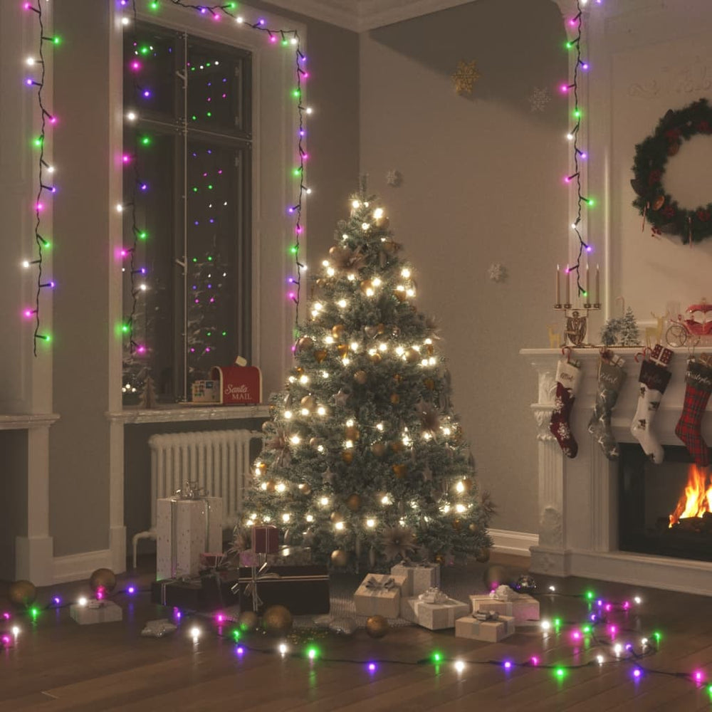 vidaXL 1000 LED Pastel Multicolor String Lights 100 m PVC