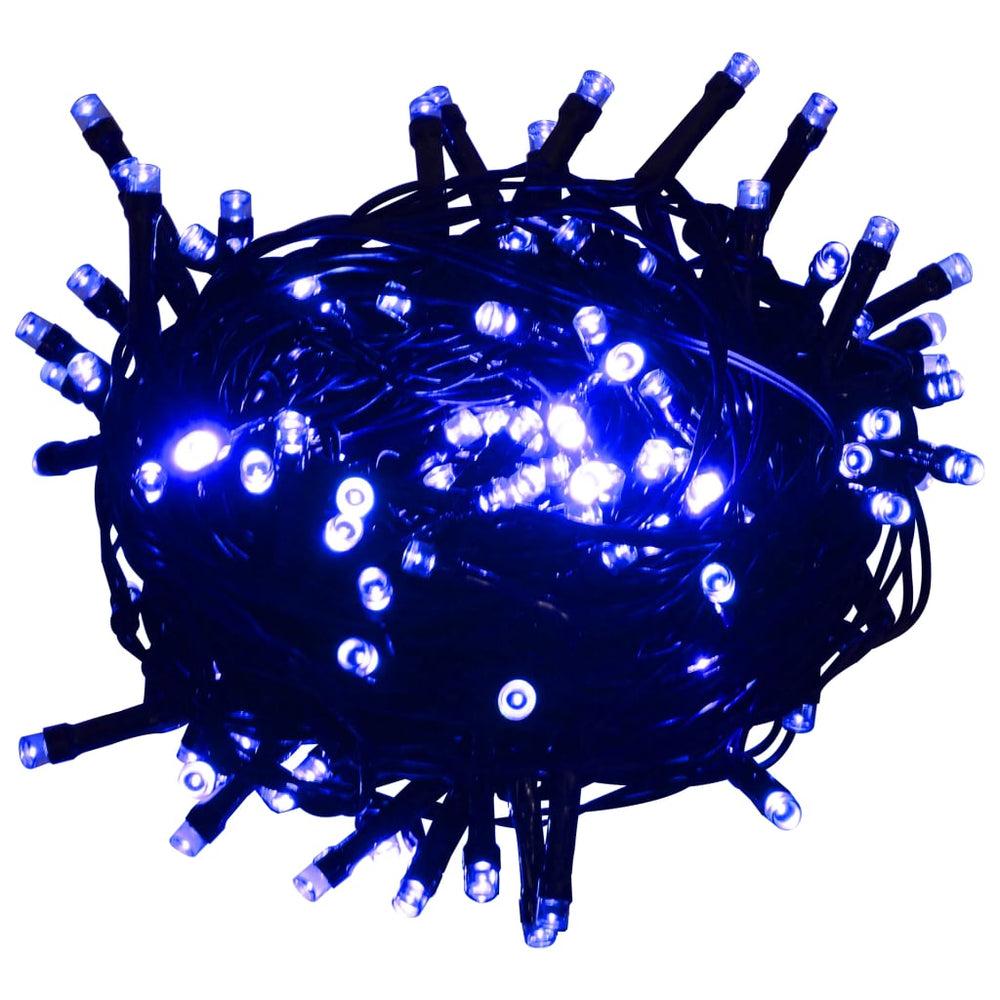 vidaXL LED String Lights with 2000 LEDs Blue 200 m PVC
