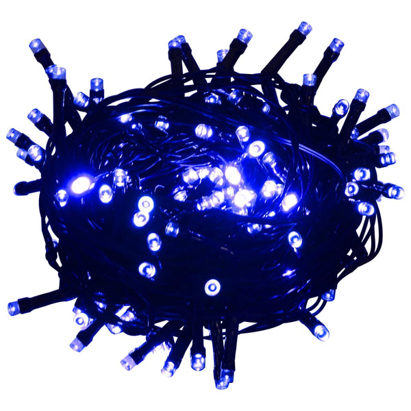 vidaXL LED String Lights with 2000 LEDs Blue 200 m PVC