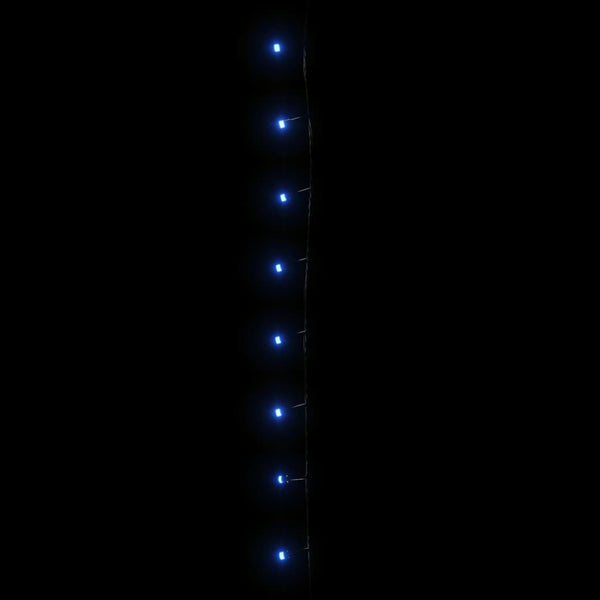 vidaXL LED String Lights with 2000 LEDs Blue 200 m PVC