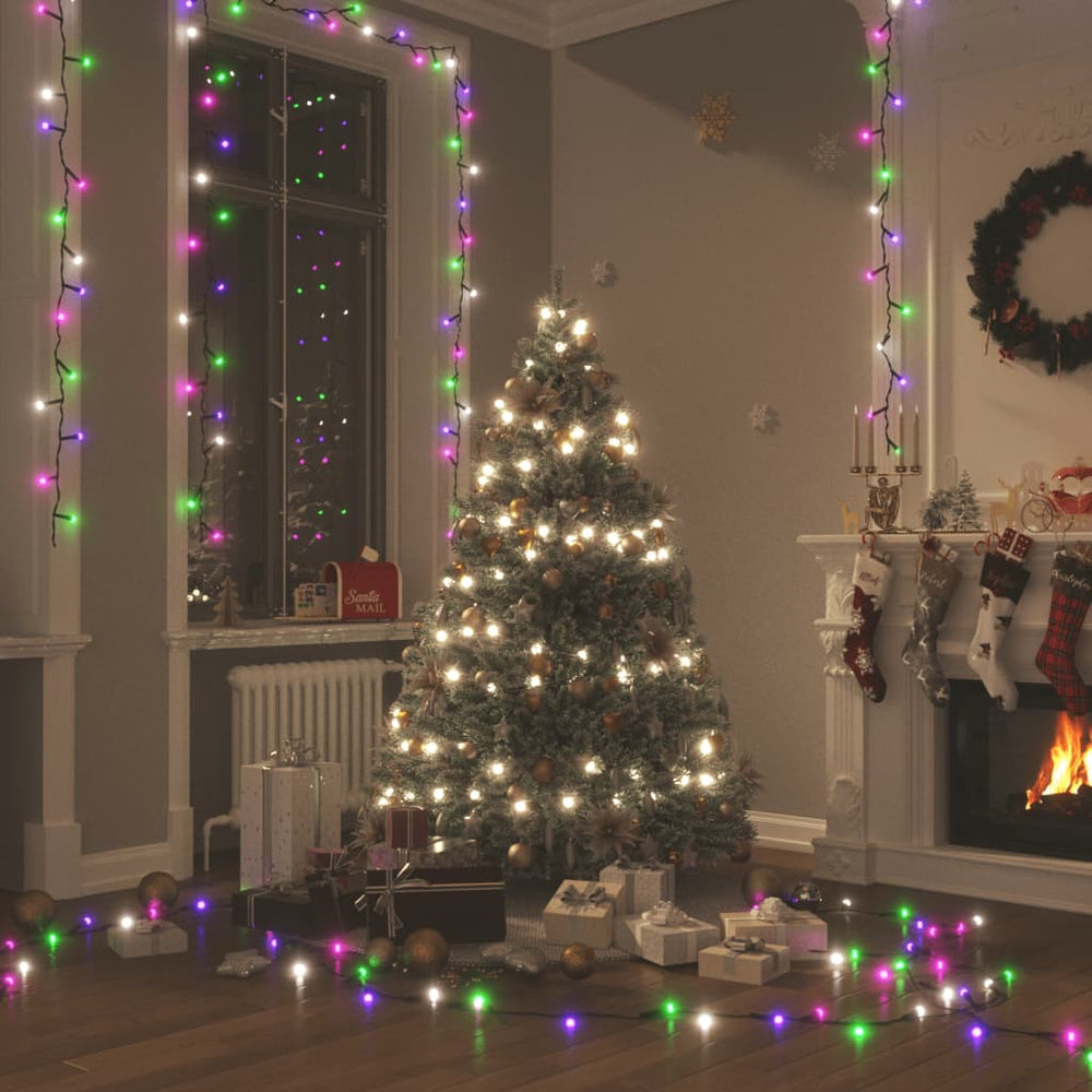 vidaXL 2000 LED Pastel Multicolor String Lights 200 m PVC