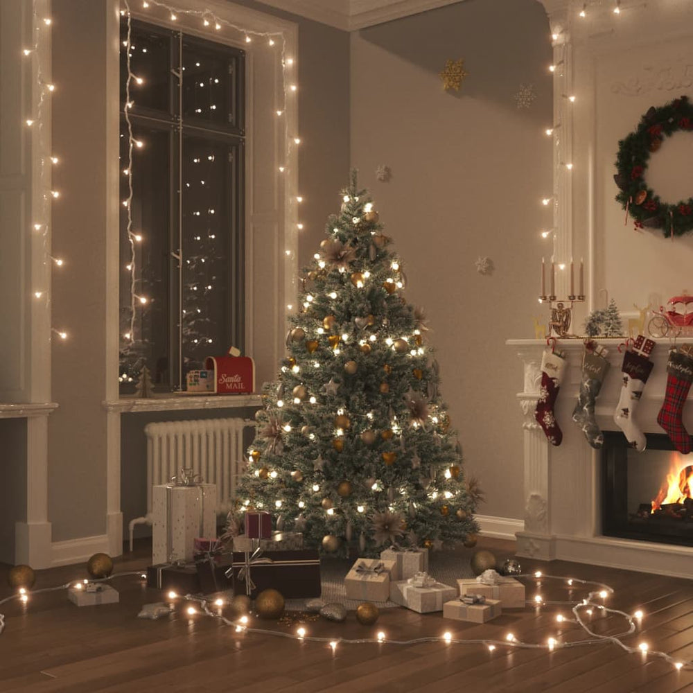vidaXL LED String Lights with 400 LEDs Warm White 40 m PVC