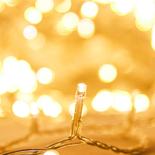 vidaXL 1000 LED String Lights Warm White 100 m PVC
