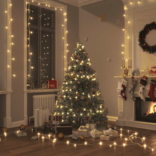 vidaXL 1000 LED String Lights Warm White 100 m PVC