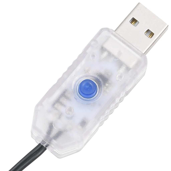 vidaXL LED String Lights with 400 LEDs Warm White PVC