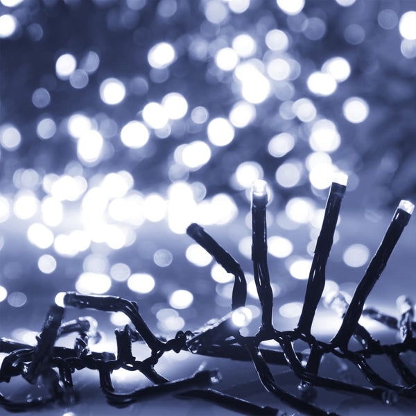 vidaXL LED String Lights with 400 LEDs Cold White PVC